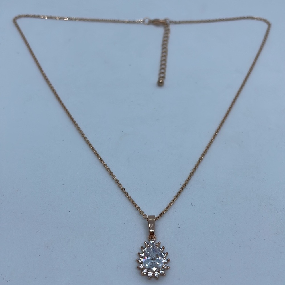Gold plated necklace